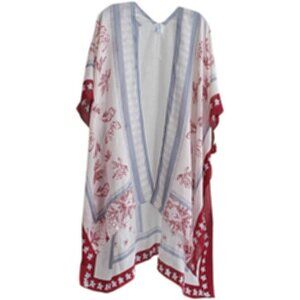 HOST PICK!!🦊🍀🌏🌻 Save the Ocean -Star Fish Kimono Swim Cover -Sustainable,NEW